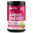 Optimum Nutrition Amino Energy - Προ προπόνηση με πράσινο τσάι, BCAA, Αμινοξέα, Κετοφιλικό, Πράσινο εκχύλισμα καφέ, Ενεργειακή σκόνη - Φράουλα Lime, 30 Σερβίρεις (Packaging May Vary)