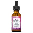 HERITAGE STORE Black Seed Oil w/ 3% Thymoquinone, Omega 6 9 - Nigella Sativa Liquid Oil, Cold Pressed from Black Seeds, Joints, Digestion and Immune Support, Vegan, 60-Day Guarantee, 30 Serv, 1 fl oz