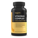 LEGION Vitamin B-Complex (120 Κάψουλες) - Vitamin B Complex με Χολίνη και Ινοσιτόλη Υποστηρίζει Mood & Liver Function - Vegan B Complex Vitamins Υποστήριξη Ενέργεια Μεταβολισμός & Μυϊκή Λειτουργία