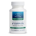 Equilife Ενεργοποιημένο B Complex, Super B Complex Συμπλήρωμα Διατροφής με Biotin, Inositol, B12 & B6, Choline & Folate για την υποστήριξη της ενέργειας & των μαλλιών, του δέρματος, της υγείας των νυχιών, χωρίς γλουτένη, Vegan, μη ΓΤΟ, 60 κάψουλες