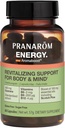 Pranarom - Aromaboost Energy Herbal Supplement - for Physical and Mental Fatigue - Guarana - Vitamins B6 B9 B12 - Pure Scots Pine Essential Oil - 60 Count