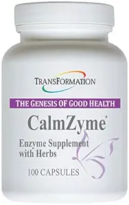 Μετασχηματισμός The Genesis of Good Health Enzymes CalmZyme Supplement with Enzymes & Herbal Blend, Maximize Digestion of Nutrients, Production of Energy & Aid in Immune Support, 100 Κάψουλες