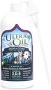 Ultra Oil Dog & Cat συμπλήρωμα με κάνναβη, flaxseed & Fish Oils - 32oz - Για ξηρό δέρμα, Dull Coat, Hot Spots, Πιτυρίδα, Αλλεργίες