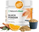 Gluco-Powder με εκχύλισμα λευκής βατόμουρου & κανέλα Κεϋλάνης - Βιολογικό Μείγμα Μεταβολικής Ευεξίας για Ενέργεια & Ζωτικότητα, 1 Φιάλη