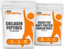 Συμπληρώματα Collagen Peptides 1kg + Grass Fed Whey Protein Concentrate 1kg Bundle