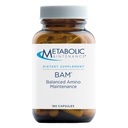 Metabolic Maintenance BAM - Essential Amino Acid Formula - Supports Energy & Brain Function - Hypoallergenic - 120 Servings - 120 Capsules