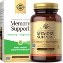 Solgar Memory Support Brain Dietary Supplement for Memory and Focus, Clinically Studied Nutricog, Vitamin D & Huperzine-A, Nootropic Brain Health Supplement, Healthy Aging Support, 30 Servings