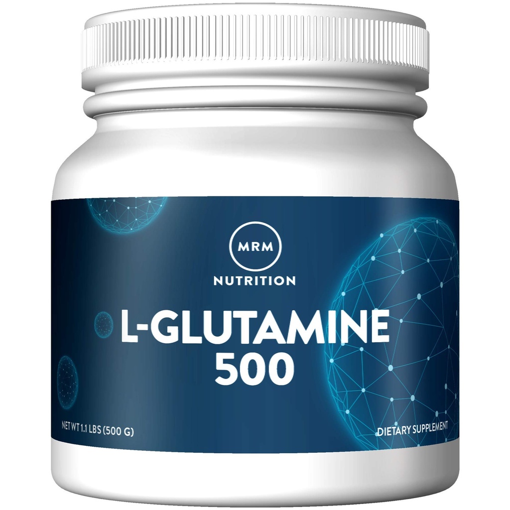MRM Nutrition L-Glutamine | 5000mg | Recovery | Amino Acid | Muscle Support | Immune + Gut Health | Fermented | 100 Servings