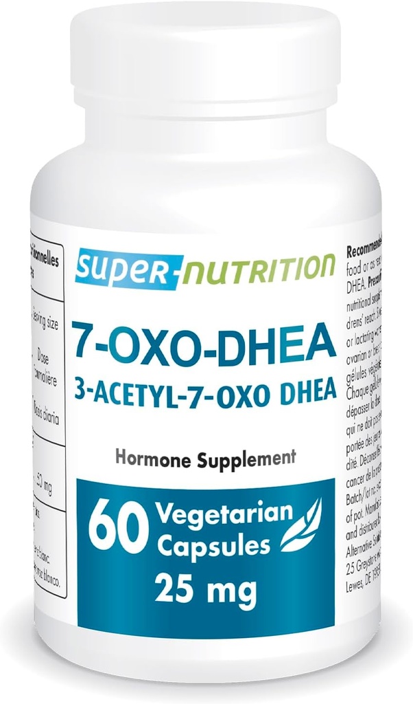 Supersmart 7-OXO DHEA 25mg - Advanced DHEA Metabolitite Supplement 