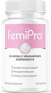 LIVORKA FemiPro Bladder Control Pills - Original FemiPro Capsules, Femi Pro Bladder Control Support Supplement, Probitic FemiPro Pills for Overall Health and Wellness Reviews, 30 Capsules for 1 Month