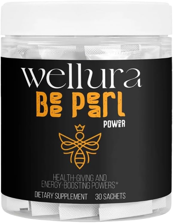 Bee Pearl συμπλήρωμα σκόνης, Bee ψωμί, βασιλικό ζελέ, πρόπολη, 30 φακελάκια
