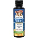 Barlean's Omega 3 Fish Oil Liquid Supplement, 1262mg EPA and DHA Fatty Acids, Non-GMO and Gluten Free, Orange Flavor, 8 oz