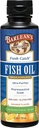 Barlean's Omega 3 Fish Oil Liquid Supplement, 1262mg EPA and DHA Fatty Acids, Non-GMO and Gluten Free, Orange Flavor, 8 oz