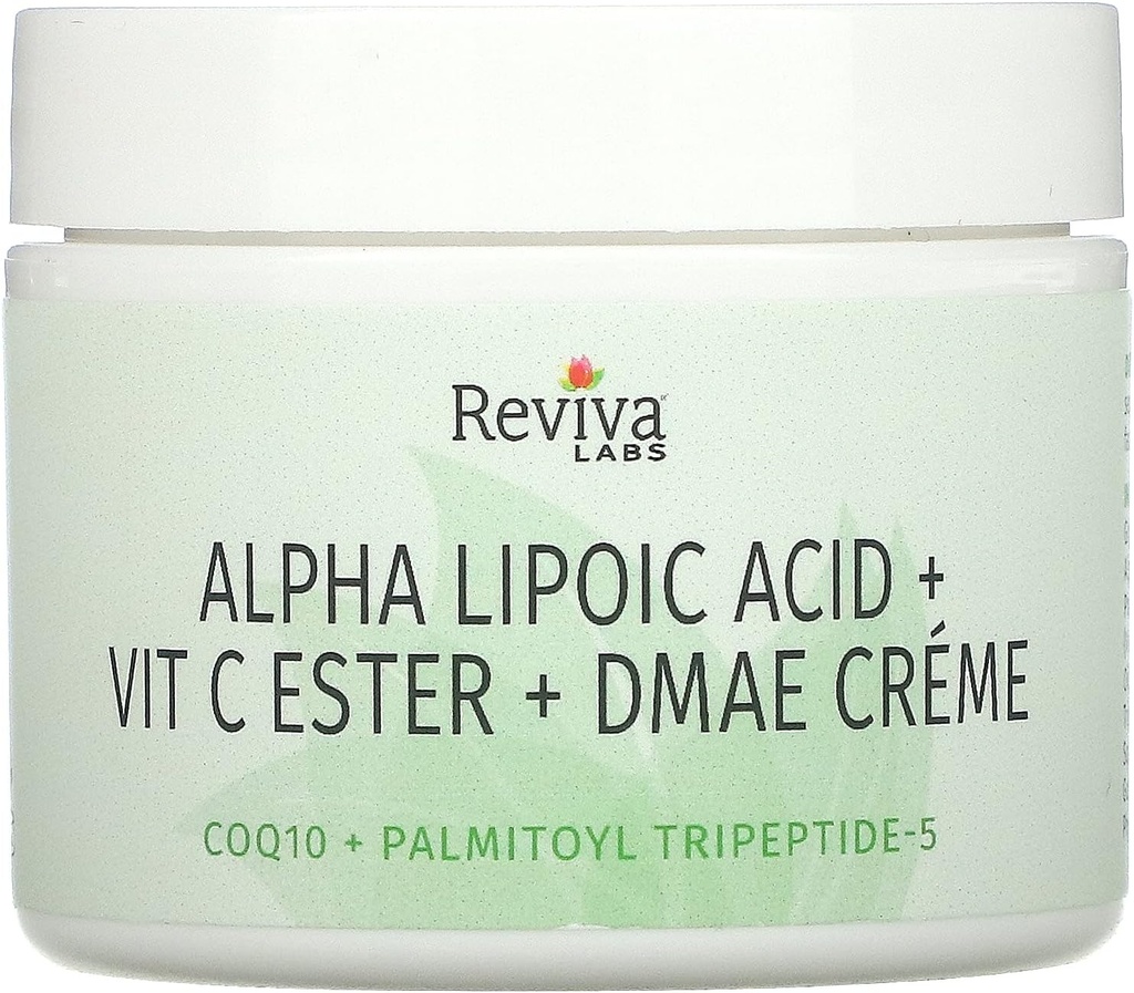 Reviva Labs Άλφα Λιποϊκό οξύ, βιταμίνη C Ester, & DMAE κρέμα, 2 ουγγιά