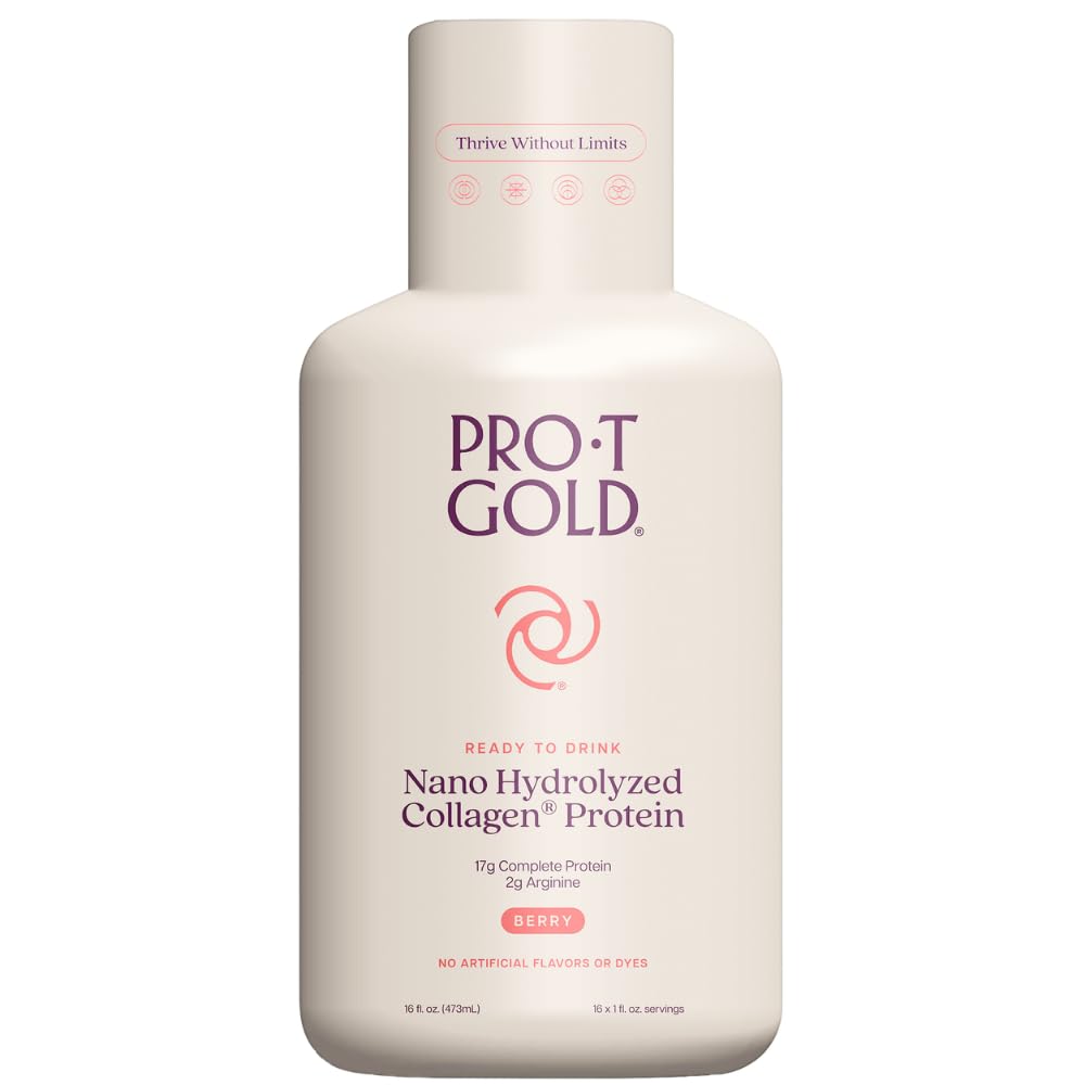 ProT GOLD Berry ζάχαρη δωρεάν υγρή πρωτεΐνη Shot - 16oz κατά της γήρανσης. Αποδεικνύεται ότι ενισχύει την ασυλία. Formula Trusted by 4.000+ Medical Facilities for Complete Protein Nutrition and Proven 2X Γρηγορότερη Θεραπεία