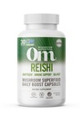 OM MUSHROOM SUPERFOOD Reishi Mushroom Κάψουλες Superfood Supplement, 90 Count, 30 Days, Organic Adaptogen for Stress Relief and Immune Health