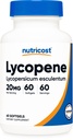Nutricost Lycope (20mg) 60 Softgels - Χωρίς γλουτένη, μη ΓΤΟ