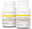 Integrative Θεραπευτική Δέσμη με Ενεργό B-Complex, 60 Κάψουλες & Βιταμίνη Ε, 60 Softgels - Ενεργό B-Complex για την Υποστήριξη του Ενεργειακού Μεταβολισμού* - Βιταμίνη Ε για την Υποστήριξη της Καρδιάς Υγεία & Αντιοξειδωτική Δραστηριότητα*