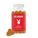 Playboy - Maca Root Gummies για γυναίκες και άνδρες (60 Count - Ροδάκινο Γεύση) - Ενίσχυση της σεξουαλικής ζωτικότητας, Libido, Γονιμότητα - Maca Gummies Συμπλήρωμα - 100% Φυσικό, Vegan Non GMO - 4:1 Extract Maca Peruana