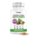 Vitapia Organic Artichoke Extract Supplement - Liver Cleanse Detox & Repair, Liver Health, Digestion, Antioxidant Support - 120 Vegan Caps, Non GMO, Gluten Free