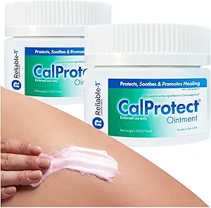 CalProtect Anti-Rash Moisturizing Aintment (2-πακέτο, 2,5oz, Jars) Αξιόπιστα-1 Εργαστήρια Ακράτεια Adult Diaper - Δερμάτινο Εμπόδιο Επιδιόρθωση και Ανακούφιση για Άνδρες & Γυναίκες