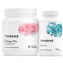THORNE - Collagen Plus and Biotin 8 Bundle for Radiant Skin, Hair, and Nails - 30 Servings
