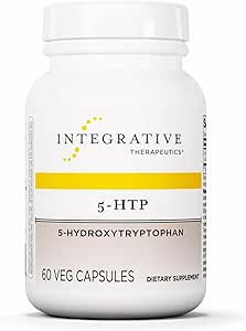 Integrative Therapeutics 5-HTP - Supplement That Supports a Healthy Outlook & Restful Sleep* - Vegan, Dairy-Free & Gluten-Free - 60 Capsules (60 Servings)