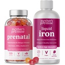 Η υπόσχεση της μητέρας Προγεννητικά Gummies & Liquid Iron Bundle