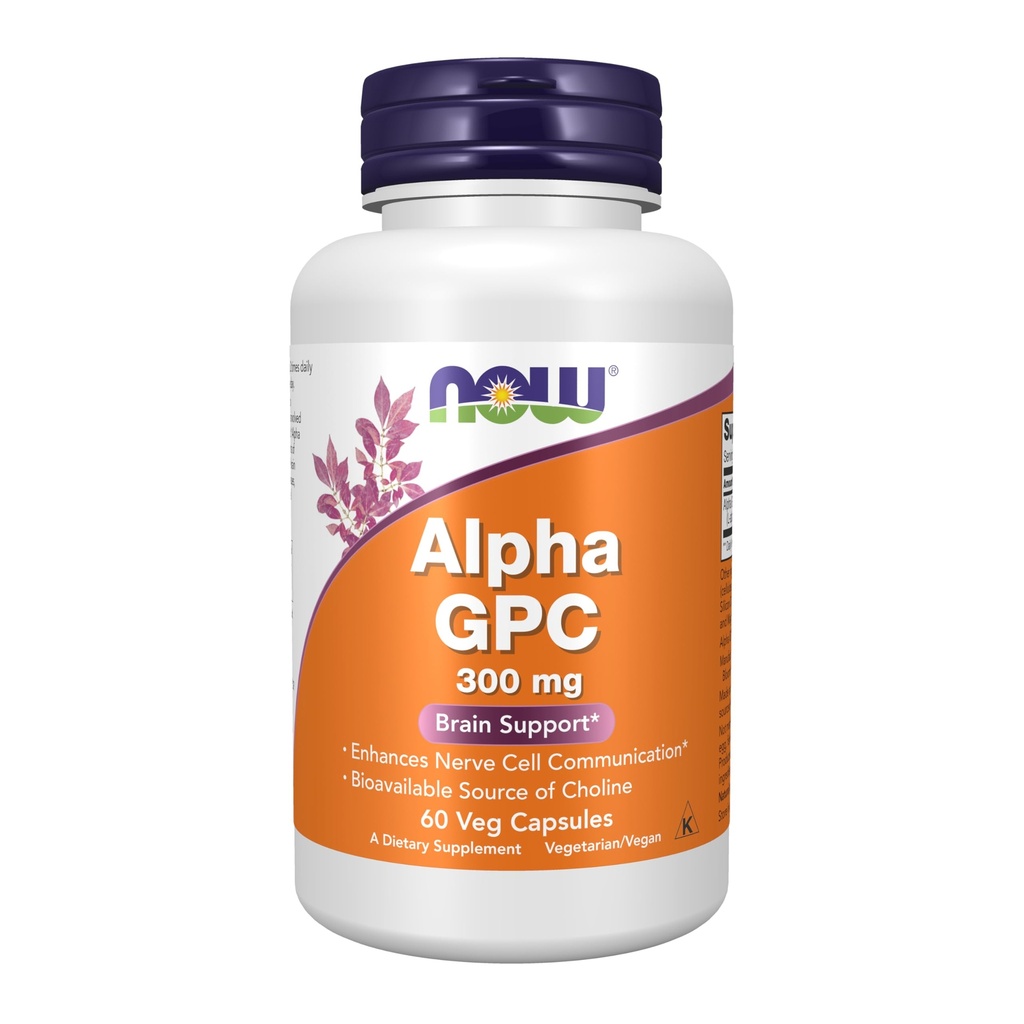 Τώρα Τρόφιμα τώρα Τρόφιμα Alpha Gpc 300mg, 60 Veg Caps (πακέτο του 2)