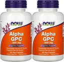 Τώρα Τρόφιμα τώρα Τρόφιμα Alpha Gpc 300mg, 60 Veg Caps (πακέτο του 2)