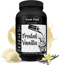 Φρέσκια σκόνη πρωτεΐνης βανίλιας πεδίου - 25g Whey Protein Isolate, Gluten-free, Sugar-Free, 30 σερβιρίσματα - Φυσική σκόνη πρωτεΐνης Whey για την προπόνηση Fitness & Nutrition Shakes - 2,16 lb