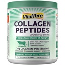 Bovine Collagen Peptides Σκόνη για γυναίκες και άνδρες, Grass-Fed Hydrolyzed Collagen Protein Type I & III, Δέρμα, Μαλλιά, Καρφιά, Οστά, Πέψη, Άγευστα, Μη ΓΤΟ, Κετο & GF, 22 Υπηρεσίες, 16oz