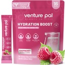 Venture Pal Sugar Free Electrolyte Powder Packets - Liquid Daily IV Drink Mix for Rapid Hydration & Party Recovery 