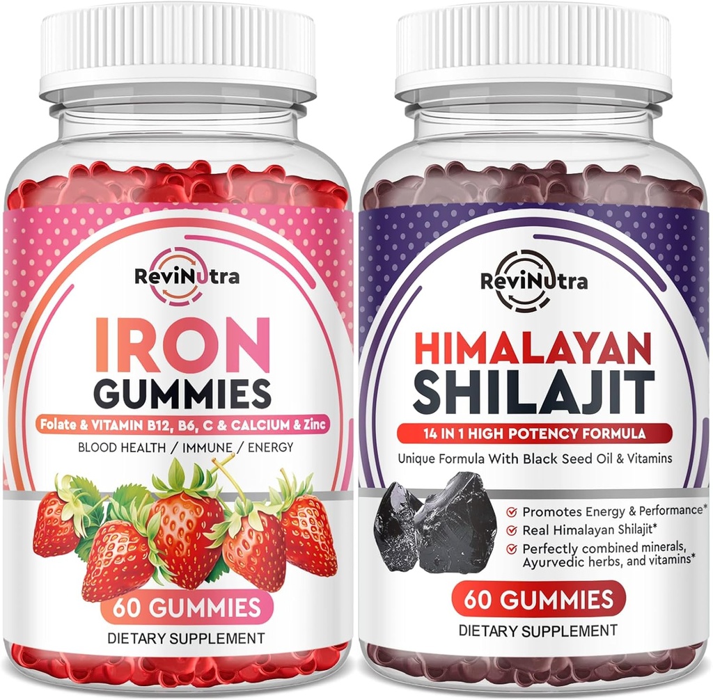 Iron Gummies συμπλήρωμα για ενήλικες & παιδιά 