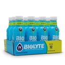 BIOLYTE Electrolyte Drink - Doctor-Formulated Hydration Drink, Electrolytes Water, Χημειοθεραπεία Πρέπει να έχει για γυναίκες & άνδρες, Rehydration IV υγρό σε ένα μπουκάλι - Watermelon, 16 Fl Oz (12 Pack)