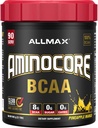ALLMAX Nutrition AMINOCORE BCAA, Pineapple Mango - 945 g Powder - 8.18 Grams of Branched Chain Amin Acids Per Serving - with B Vitamins - No Fillers or Non-BCAA Aminos - Sugar Free - 90 Servings