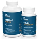 Dr. Tobias Omega 3 Fish Oil and Colon 14 Ημέρα καθαρισμού για βελτιωμένη πέψη και γενική υγεία