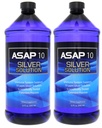 American Biotech Labs ASAP 10 PPM Silver Sol Immune System Support | 2 Pack of 32 Oz Totalling 64 Oz