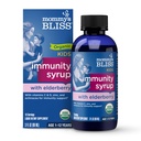 Mommy's Bliss Organic Elderberry Syrup & Immunity Boost Με Βιταμίνες, Πρεβιοτικά & Echinacea για Παιδιά & Ενήλικες 1 yr+, 3 Fl Oz