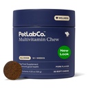PetLab Co. 22 σε 1 Dog Multivitamin - Ανοσολογική Ανταπόκριση Σκύλου Υποστήριξης, Δέρμα, Κάλυμμα, αρθρώσεις & Γενική Υγεία - Βιταμίνες A, E, D, B12, Ορυκτά, Αντιοξειδωτικά - Μασώμενο Χοιρινό Γεύση - Συσκευασία Μπορεί να Βάρυ