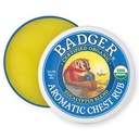 Badger Aromatic Chest Rub, Eucalyptus & Mint, 2 oz