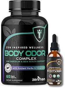 Zenmen Overall Wellness Bundle: Body Odor Supplement and Japanese Knotweed Tincture Bundle