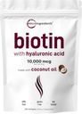 Micro Συστατικά Biotin 10.000mcg w/Hyaluronic Acid 25mg 
