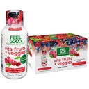 FeelGood Superfoods Vita Fruits and Veggies Immune Support Shot Supplements, Fruit Punch Flavor, Pack of 10 Immunity Shots, Immune System Booster Drink Made with 25 Βιολογικά Φρούτα & Λαχανικά
