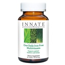 INNATE Response Formulas One Daily without Iron - Iron-free Daily Multivitamin - Με Βιταμίνες Β - Χορτοφαγικές, Μη ΓΤΟ, και Kosher - Made Without 9 Food αλλεργιογόνα - 60 Count (60 Servings)