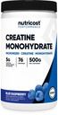 Nutricost Creatine Monohydrate Powder (Blue Raspberry), 500 γραμμάρια (1.1 LBS)