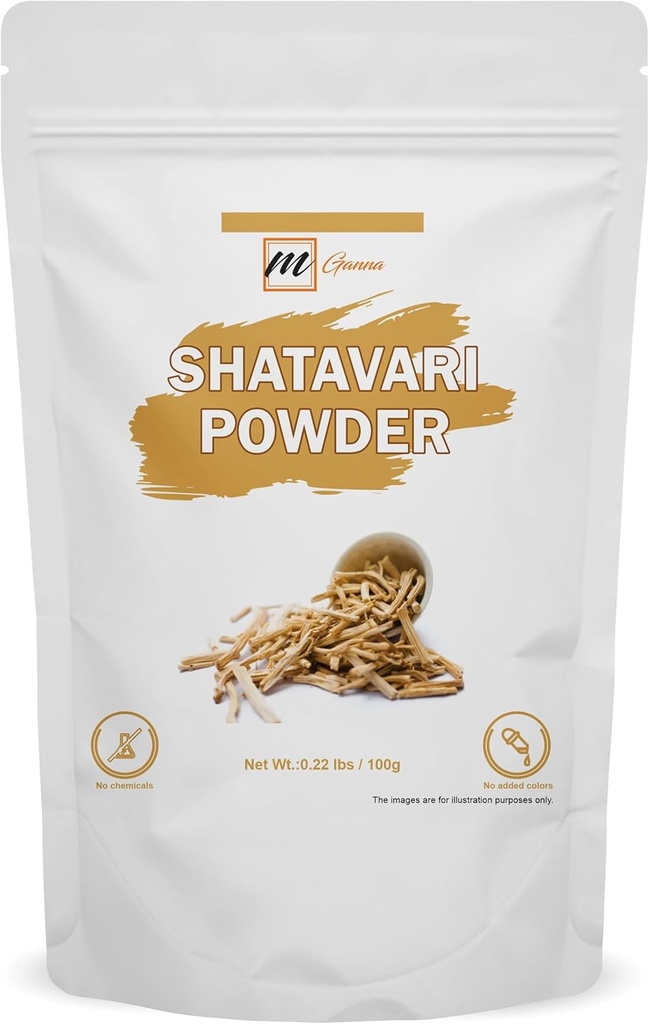 100% Φυσικό Shatavari/Asparagus Racemosus σκόνη για την υγεία και την περιποίηση του δέρματος 0,22 LBS / 100 GMS