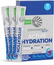 Sunwarrior Hydration Powder Electrolyte Packets σκόνη B12 Elderberry 
