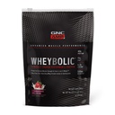 GNC AMP Wheybolic Clinically Proven Protein Powder, 40g Whey Protein, BCAA, Leucine, Increases Muscle Strength, Muscle Building, 3rd Party Tested, Gluten Free, Strawberries and Cream, 10 Servings