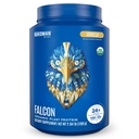 BIRDMAN Falcon Vegan Protein Powder Organic, Stevia & Sugar Free, Πρωτεΐνη με βάση το φυτό, Χαμηλό Καρβίδιο, Γαλακτοκομικά Χωρίς, Κέτο, Μη Πρωτεΐνη Whey, Προβιοτική, Πρωτεΐνη Pea 